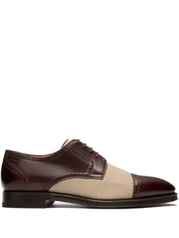 Bally: Коричневые туфли 