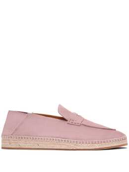 Bally: Розовые мокасины 