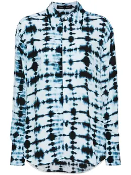 Proenza Schouler: Голубая рубашка 