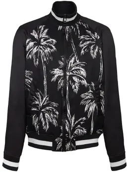 Balmain: Куртка с принтом 