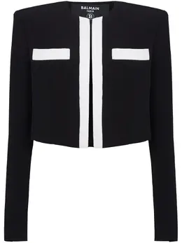 Balmain: Чёрная куртка  Spencer