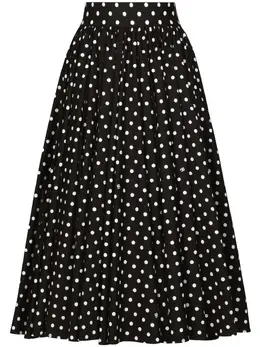 Dolce & Gabbana: Юбка в горошек 