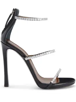 Giuseppe Zanotti: Чёрные сандалии  Harmony