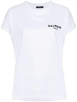 Balmain: Хлопковая футболка 