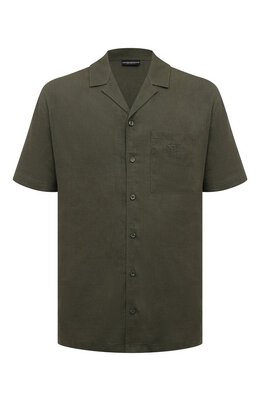 Emporio Armani: Рубашка из вискозы 