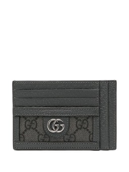 Gucci: Чёрный картхолдер  Ophidia GG