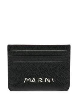 Marni: Чёрный картхолдер 