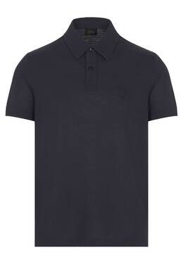 BRIONI: Синее поло 