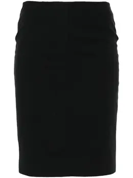 Christian Dior Pre-Owned: Чёрная юбка 
