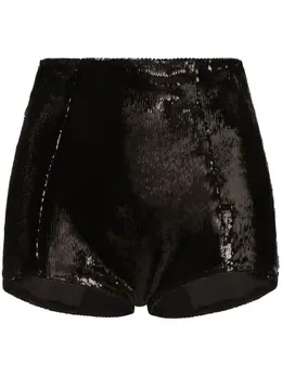 Dolce & Gabbana: Чёрные шорты 