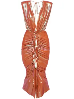 Alexandre Vauthier: Драпированное платье 