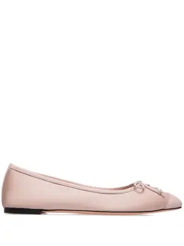 Bally: Розовые балетки 