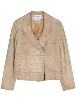 CHANEL Pre-Owned: Двубортная куртка 