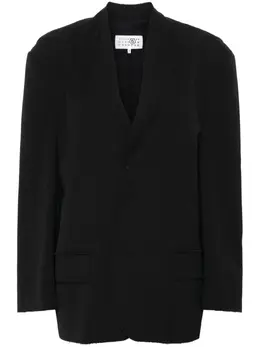 MM6 Maison Margiela: Однобортный жакет 