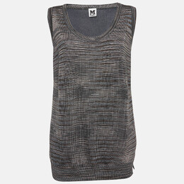M Missoni: Тёмный топ 