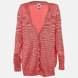 M Missoni: Розовый кардиган 