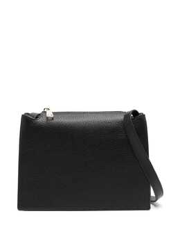 Furla: Чёрная сумка через плечо 