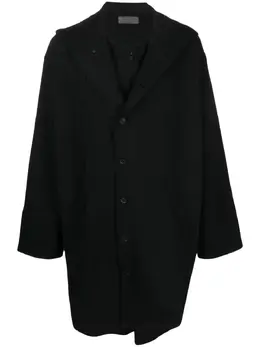 Yohji Yamamoto: Однобортное пальто 