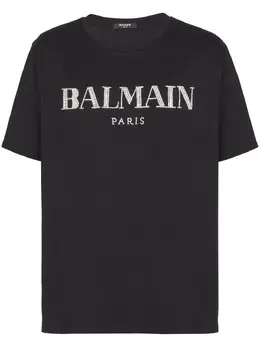 Balmain: Винтажная футболка 