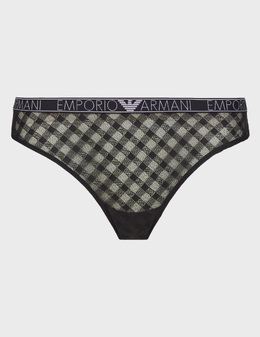 EMPORIO ARMANI: Чорні трусики 