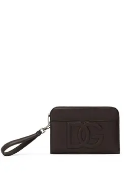 Dolce & Gabbana: Коричневый клатч 