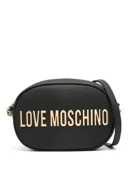Love Moschino: Чёрная сумка через плечо 