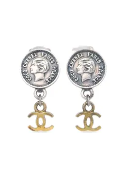 CHANEL Pre-Owned: Серьги 