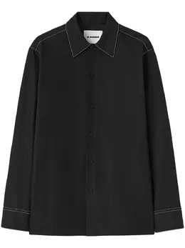 Jil Sander: Рубашка с длинным рукавом 