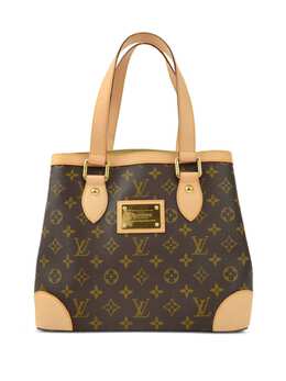 Louis Vuitton Pre-Owned: Коричневая сумка-шоппер 