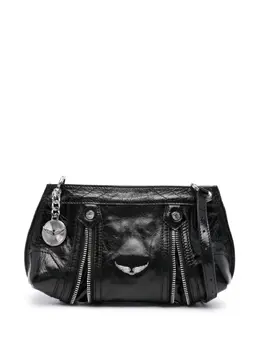 Zadig&Voltaire: Чёрная сумка через плечо  Sunny