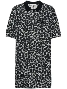 Maison Kitsuné: Жаккардовое платье 