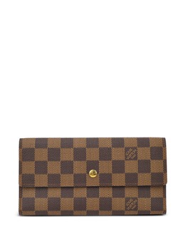 Louis Vuitton Pre-Owned: Коричневый кошелёк 