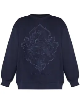 ETRO: Синий свитшот 