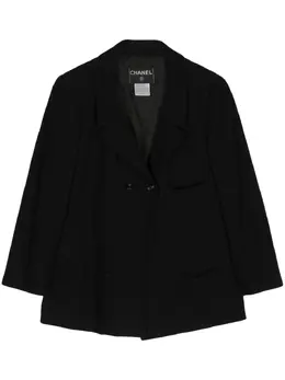 CHANEL Pre-Owned: Двубортный жакет 