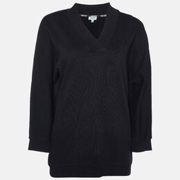 Kenzo: Чёрный свитшот 