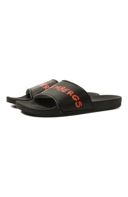 Dirk Bikkembergs: Чёрные шлёпанцы 