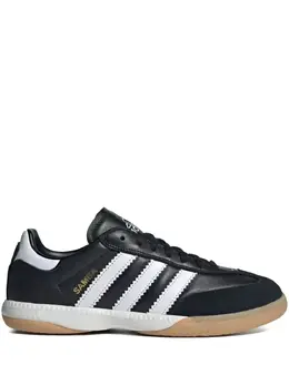 adidas: Чёрные кроссовки  Samba