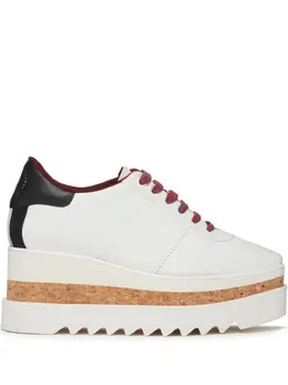 Stella McCartney: Белые кроссовки  Sneak Elyse