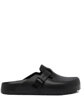 Birkenstock: Чёрные сабо  Boston