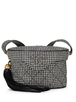 CHANEL Pre-Owned: Чёрная сумка через плечо 