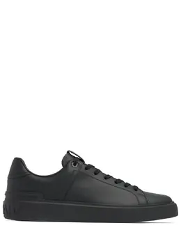 BALMAIN: Чёрные кроссовки  B-Court