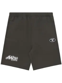 AAPE BY *A BATHING APE®: Чёрные шорты 
