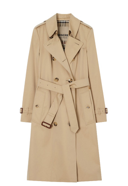 BURBERRY: Бежевый плащ 