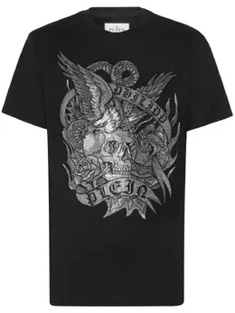 Philipp Plein: Футболка  Tattoo с принтом
