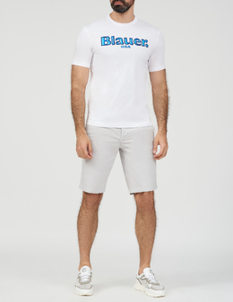 BLAUER: Білі футболки 