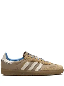 adidas: Бежевые кроссовки  Wales Bonner