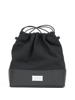 Maison Margiela: Чёрный рюкзак  5AC