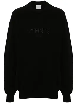 VTMNTS: Чёрный свитер 