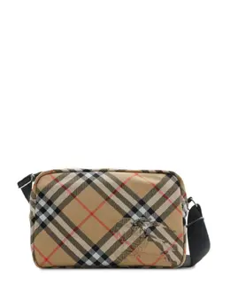 Burberry: Бежевая сумка  Vintage Check