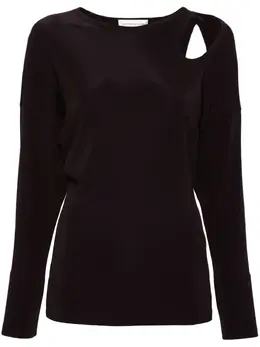 Victoria Beckham: Тёмный топ 